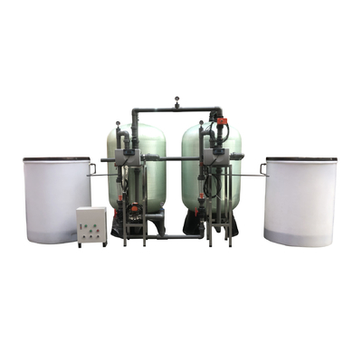 Filtro da filtragem da água do pré-tratamento do sistema do emoliente de água da planta da purificação do tratamento da água do poço do tanque de 15000L/H FRP