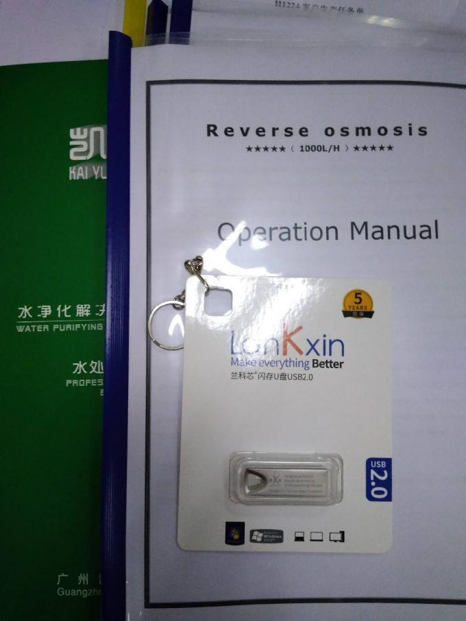 Abastecimento de água salgado do tratamento da água do RO para a remoção da salinidade e da dureza do TDS 14